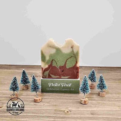 Frosted Forest Goat Milk Soap