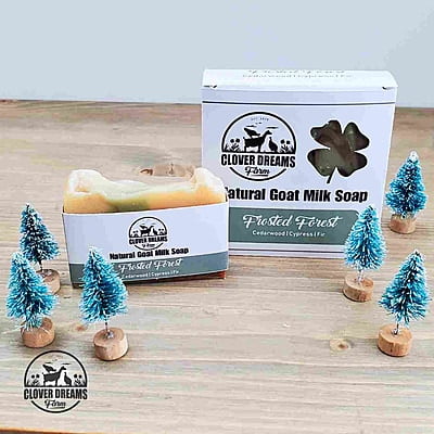 Frosted Forest Goat Milk Soap Frosted Forest Goat Milk Soap