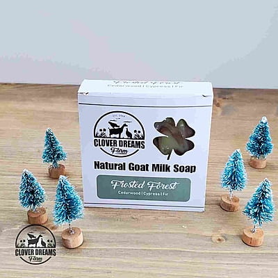 Frosted Forest Goat Milk Soap
