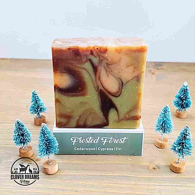 Frosted Forest Goat Milk Soap Frosted Forest Goat Milk Soap