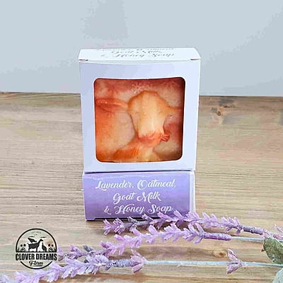 Lavender, Oatmeal, Goat Milk & Honey Soap Lavender, Oatmeal, Goat Milk & Honey Soap