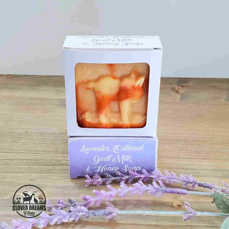 Lavender, Oatmeal, Goat Milk & Honey Soap Lavender, Oatmeal, Goat Milk & Honey Soap