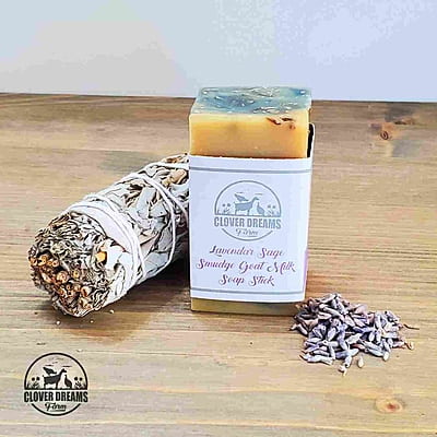 Lavender Sage Smudge Goat Milk Soap Stick