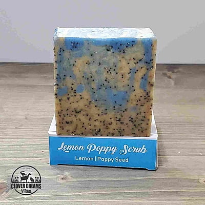 Lemon & Poppy Seed Scrub Soap