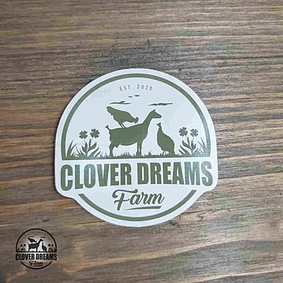 Clover Dreams Sticker