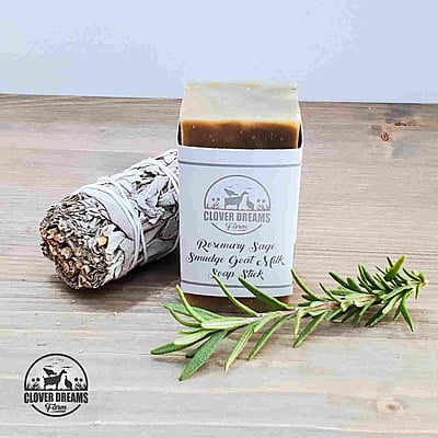 Rosemary Sage Smudge Goat Milk Soap Stick