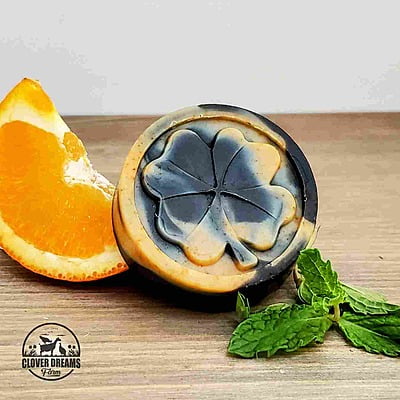 The Citrus-Mint Twist - Charcoal Round